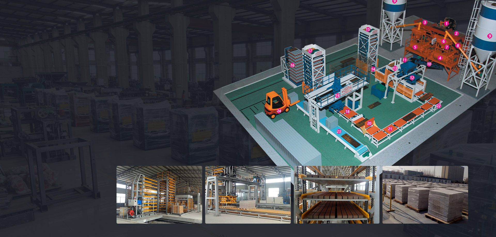 Premium Automated Brick Manufacturing Line Integrated with Curing Kiln